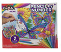 Pencil by Number Butterfly D5534
