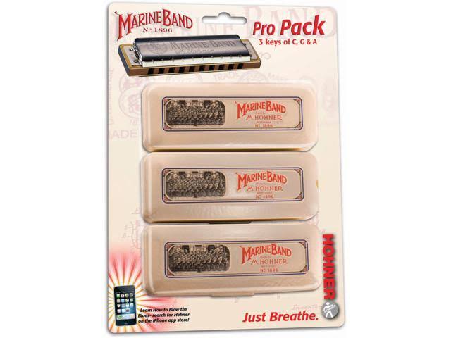 3-Pack Harmonica Keys C, G and A N97599