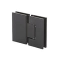 All Black 180 Degree Glass-to-Glass Standard Hinge I31445