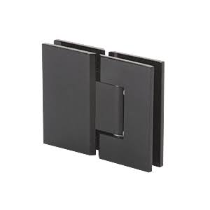 All Black 180 Degree Glass-to-Glass Standard Hinge I31445