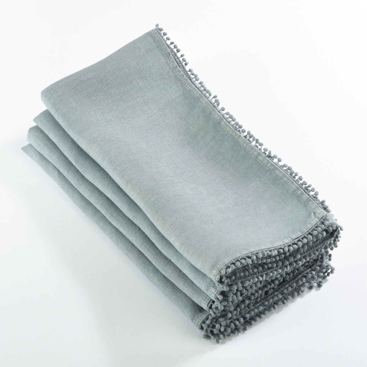 Pink 100% Linen Table Napkins Set of 4 N4737