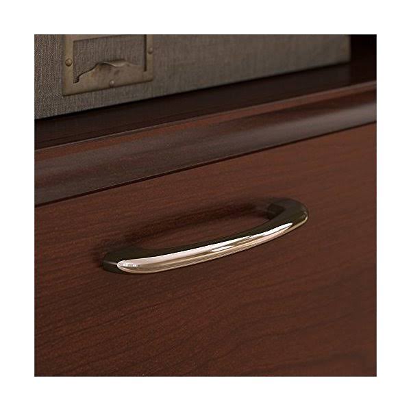 Corner Desk with Hutch and 2 Drawer File Cabinet T705
