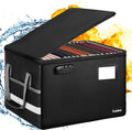 Fireproof File Storage Box with Lock, Pack of 2 A591