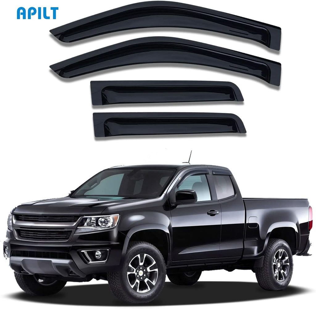 Dark Smoke 4-Piece Side Window Deflectors G251016